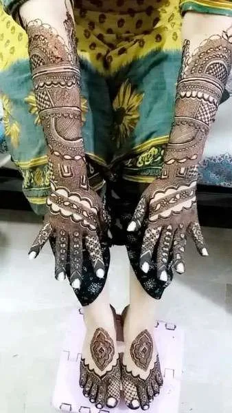 picture image of mehndi designs