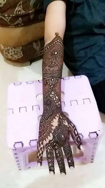 picture image of mehndi designs