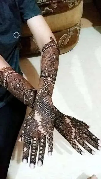 picture image of mehndi designs