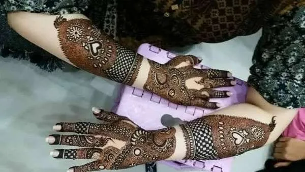 picture image of mehndi designs
