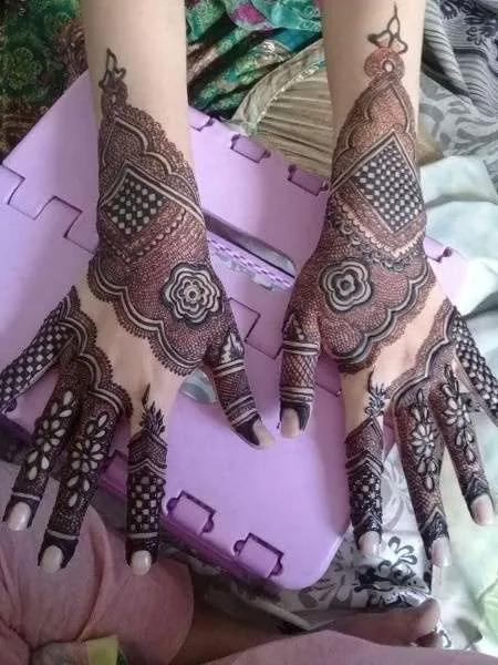 picture image of mehndi designs