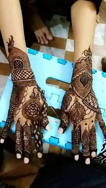 picture image of mehndi designs