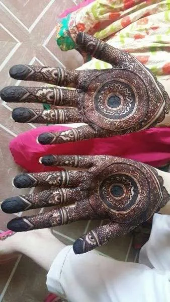 picture image of mehndi designs
