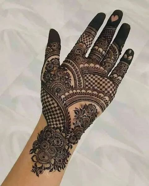 picture image of mehndi designs