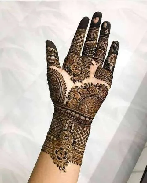 picture image of mehndi designs