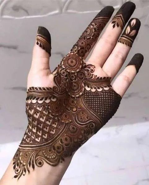 picture image of mehndi designs