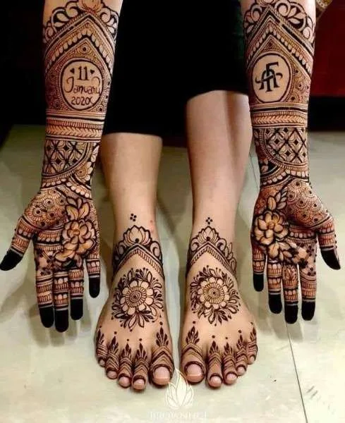 30 Best Front Hand Palm Mehndi Design Picture and Videos 20 picture image of mehndi designs