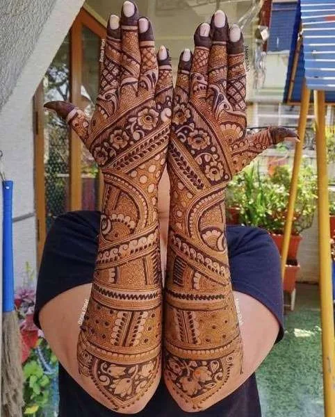 picture image of mehndi designs