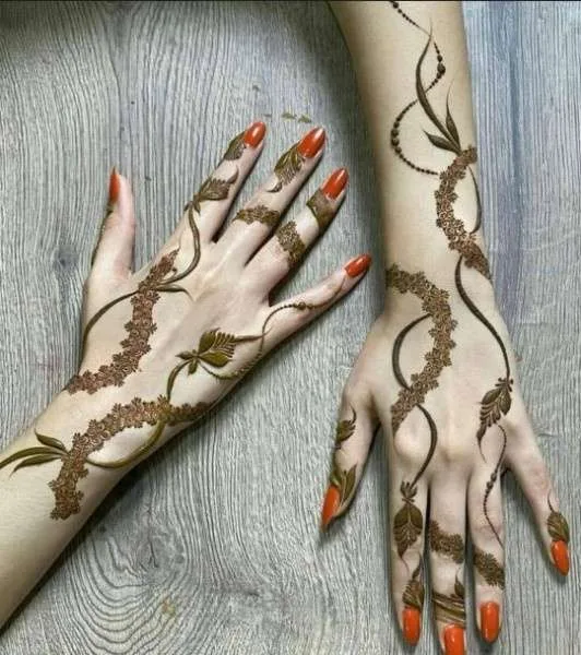 unique mehndi design