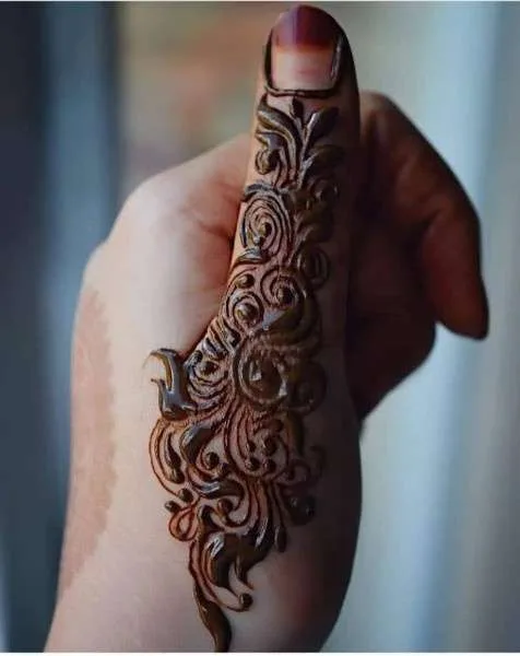 unique mehndi design