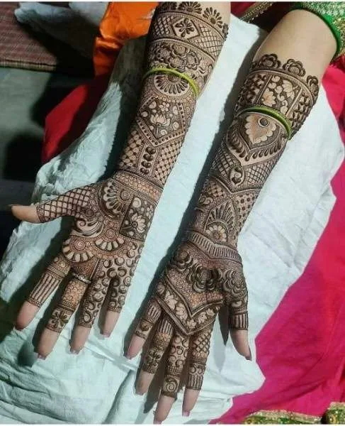 30 Best Front Hand Palm Mehndi Design Picture and Videos 13 fornt hand palm mehndi design