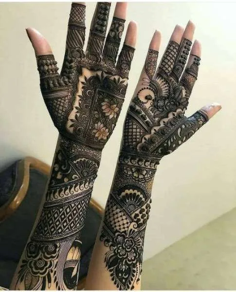 30 Best Front Hand Palm Mehndi Design Picture and Videos 12 beautiful mehndi designs