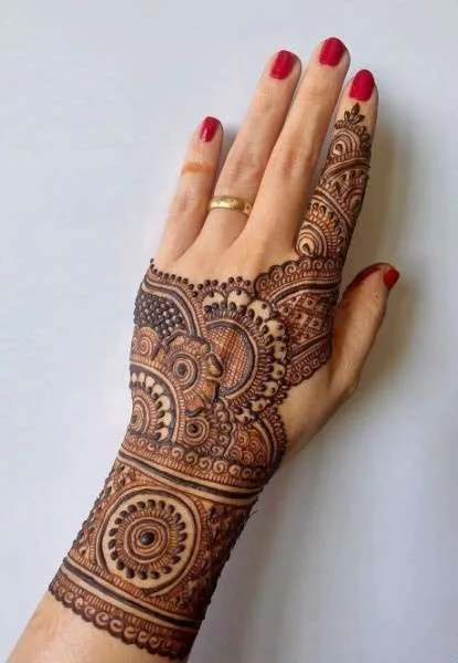 simple easy mehndi design photo images
