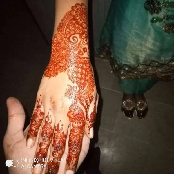 simple easy mehndi design photo images