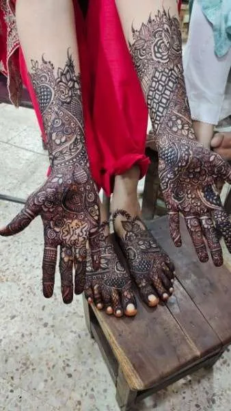 Dulhan mehndi design