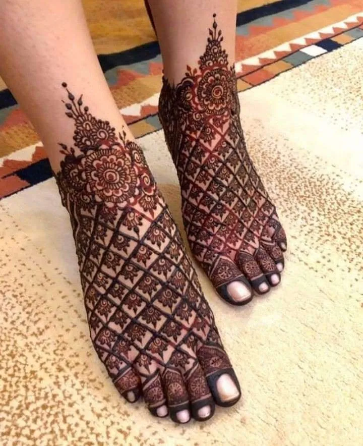 Photo of Mehndi designs picture images foot