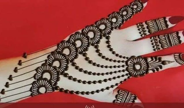 Mehndi pattern