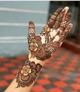 Home 12 palm front hand designs of mehndi