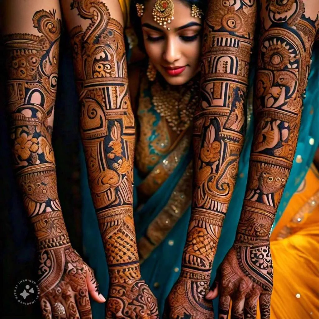 500+ Captivating Backhand Mehndi Designs: A Visual Showcase 277 AI DESIGN OF MEHNDI 6 Simple Mehndi Designs