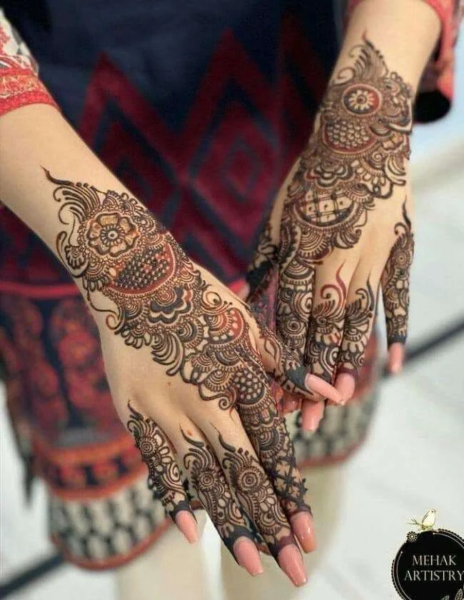 500+ Captivating Backhand Mehndi Designs: A Visual Showcase 246 MEHNDI DESIGNS 110 Simple Mehndi Designs