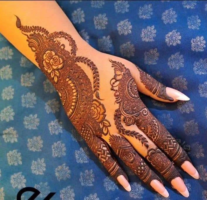 500+ Captivating Backhand Mehndi Designs: A Visual Showcase 254 MEHNDI DESIGNS 111 Simple Mehndi Designs