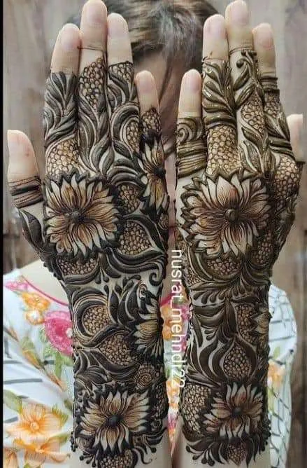 500+ Captivating Backhand Mehndi Designs: A Visual Showcase 120 hand backside mehndi designn