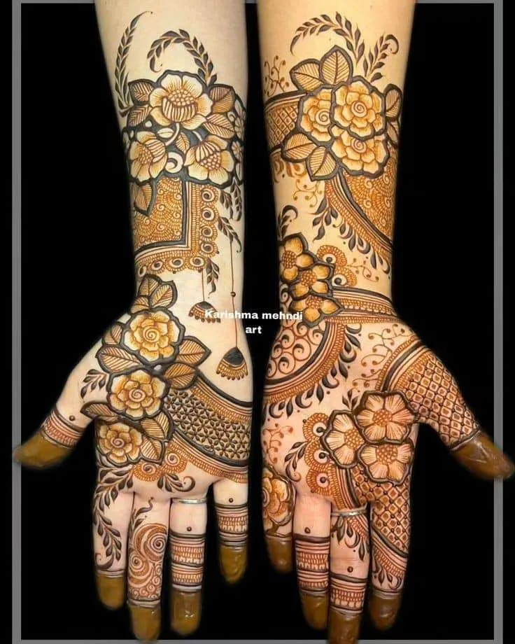 500+ Captivating Backhand Mehndi Designs: A Visual Showcase 110 MEHNDI DESIGNS 157 Simple Mehndi Designs