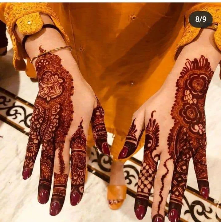 500+ Captivating Backhand Mehndi Designs: A Visual Showcase 111 MEHNDI DESIGNS 158 Simple Mehndi Designs