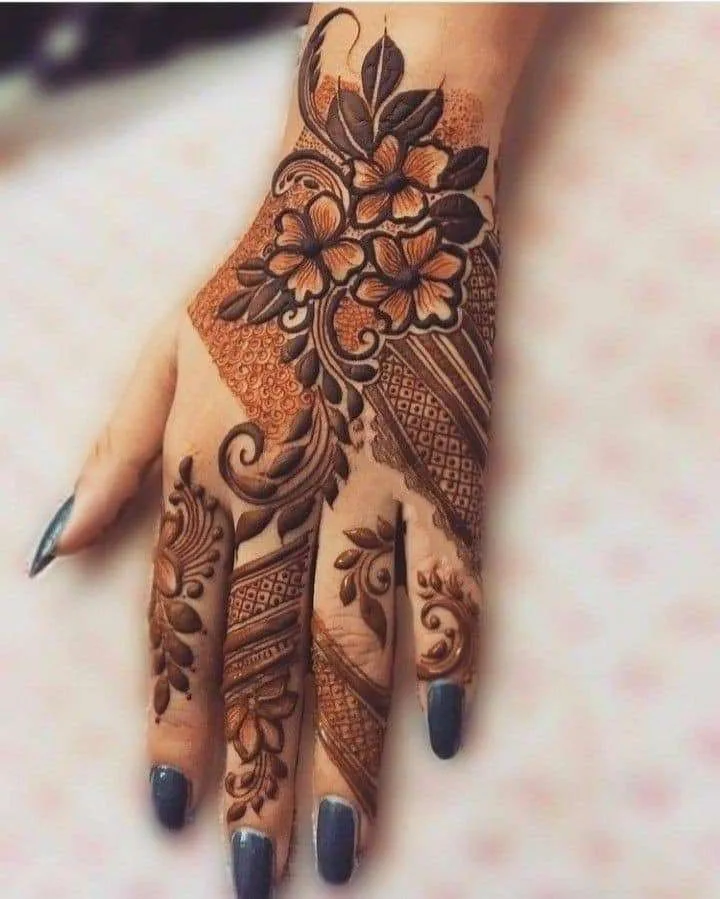 500+ Captivating Backhand Mehndi Designs: A Visual Showcase 94 MEHNDI DESIGNS 162 Simple Mehndi Designs
