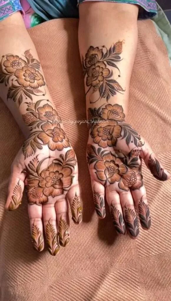 500+ Captivating Backhand Mehndi Designs: A Visual Showcase 101 MEHNDI DESIGNS 166 Simple Mehndi Designs