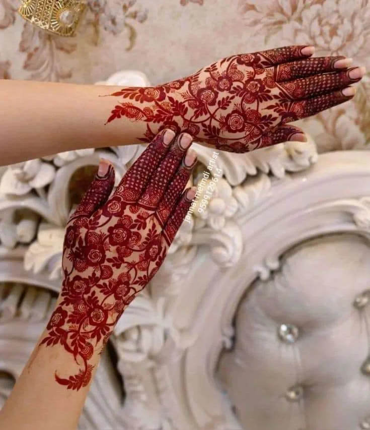 500+ Captivating Backhand Mehndi Designs: A Visual Showcase 104 MEHNDI DESIGNS 176 Simple Mehndi Designs
