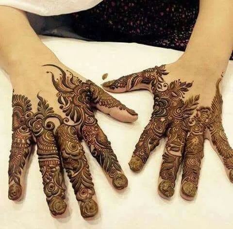 500+ Captivating Backhand Mehndi Designs: A Visual Showcase 90 backside design mehndi