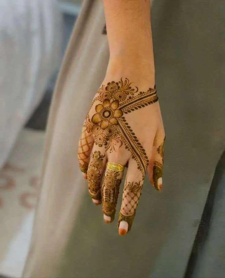 500+ Captivating Backhand Mehndi Designs: A Visual Showcase 87 MEHNDI DESIGNS 181 Simple Mehndi Designs