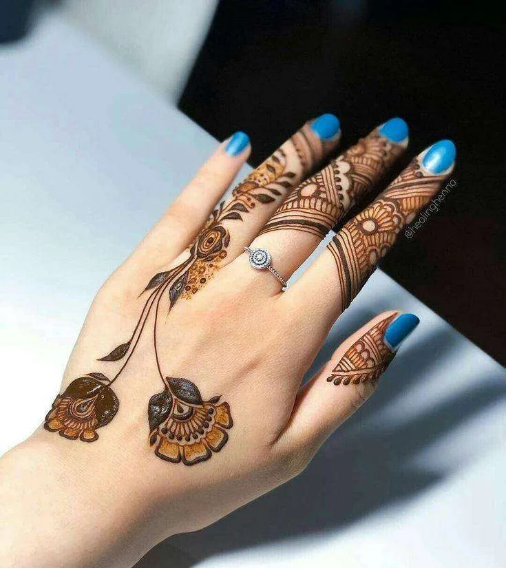 100+ Amazing Fingers Mehndi Designs for Every Occasion – Fingers Mehndi Designs Collection 18 new style unique and beautiful mehndi designs on hand