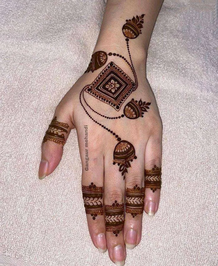 500+ Captivating Backhand Mehndi Designs: A Visual Showcase 40 MEHNDI DESIGNS 223 Simple Mehndi Designs