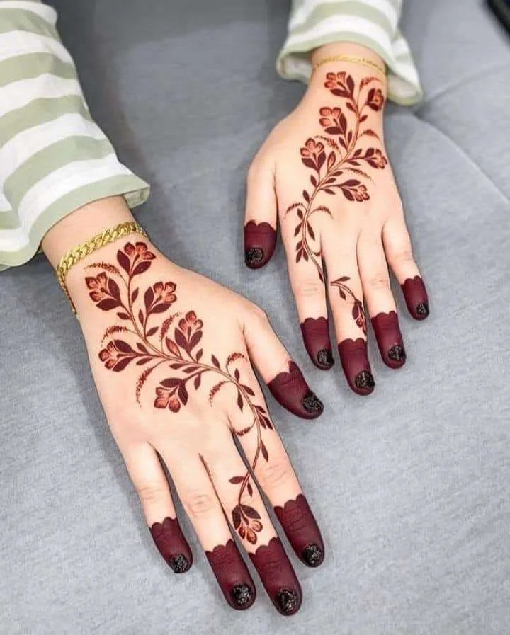 50+ Discover the Beauty of New Best Mehndi Design Picture Images for Hands and Feet 37 MEHNDI DESIGNS 248 Simple Mehndi Designs