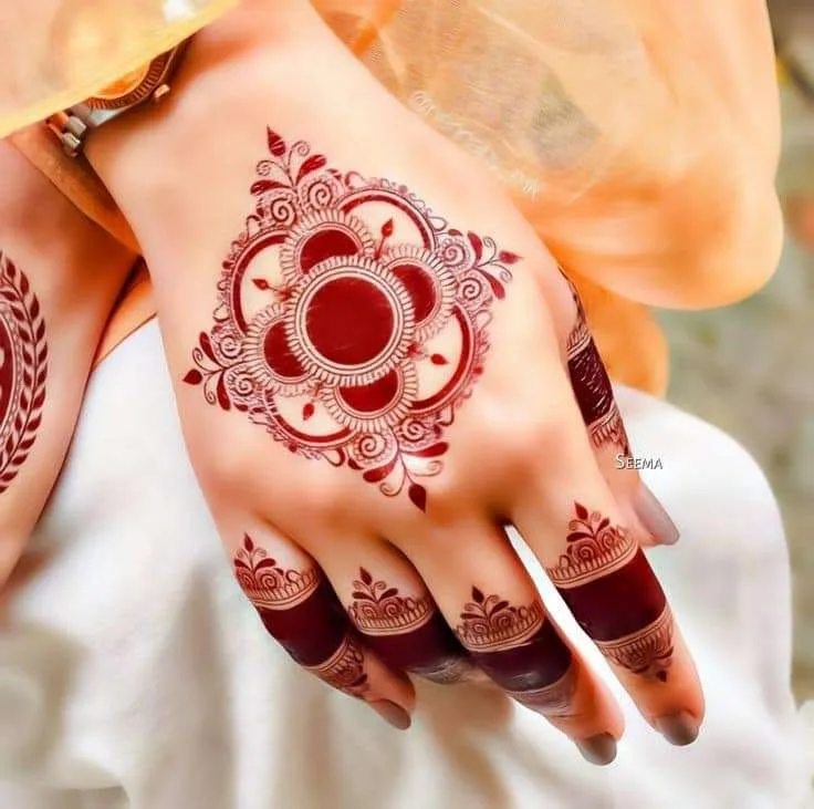 50 Best Backhand Mehndi Design Pictures and Videos 55 MEHNDI DESIGNS 253