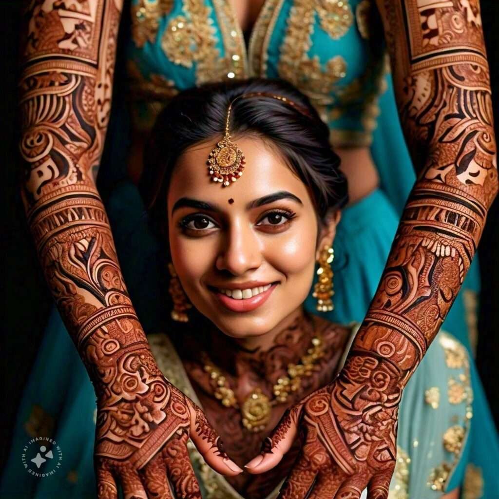 Mehndi Designs Generated by AI: Revolutionizing Traditional Art 13 cone design by ai