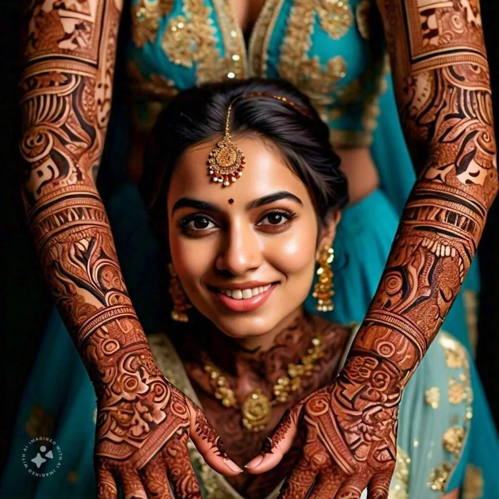 500+ Captivating Backhand Mehndi Designs: A Visual Showcase 267 cone design by ai