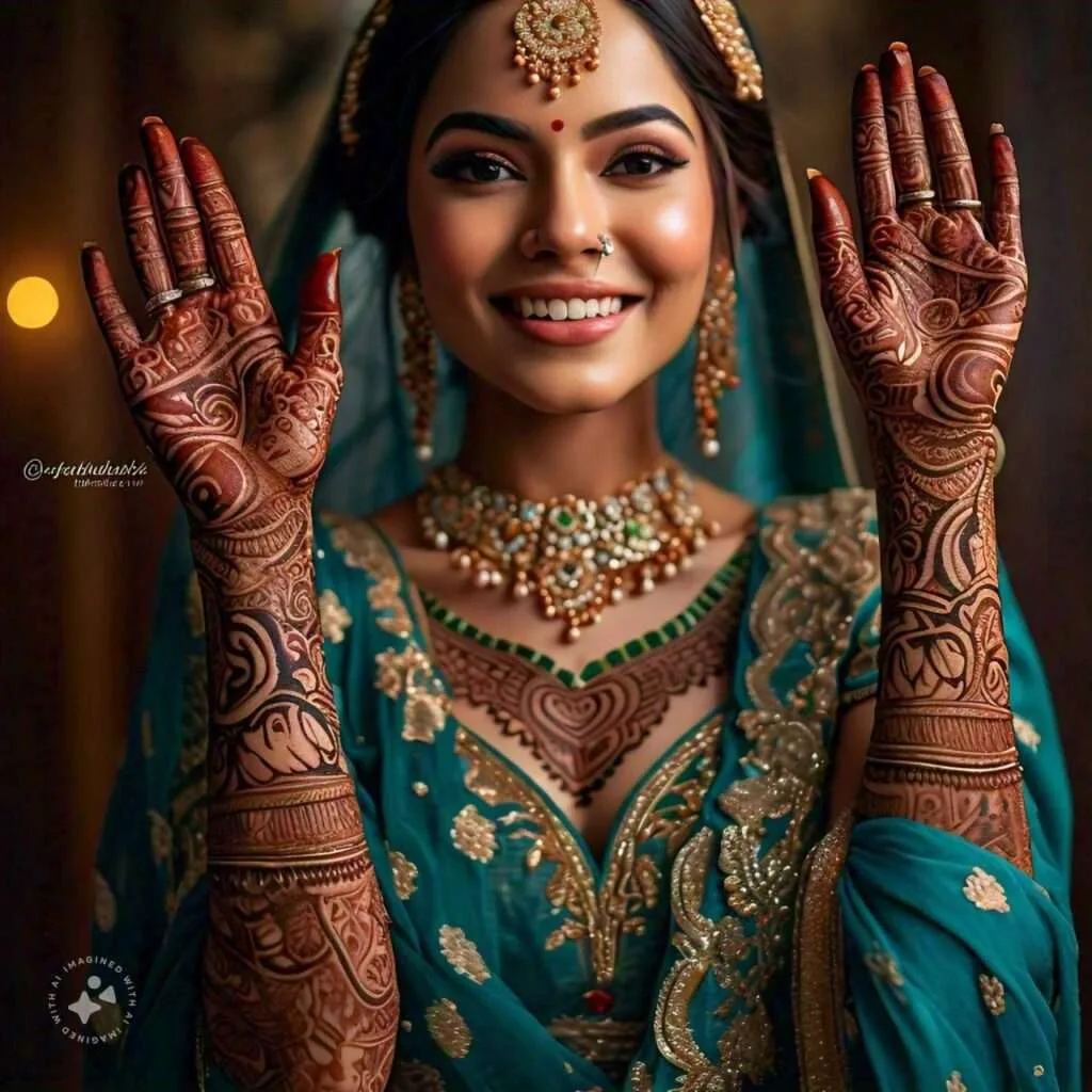 500+ Captivating Backhand Mehndi Designs: A Visual Showcase 262 mehndi design ai