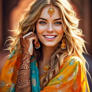 AI Generated Mehndi Designs 1