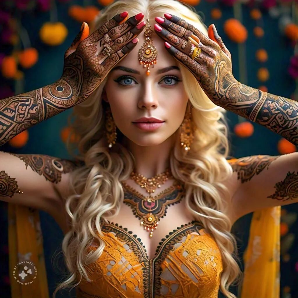 AI Generated Mehndi Designs