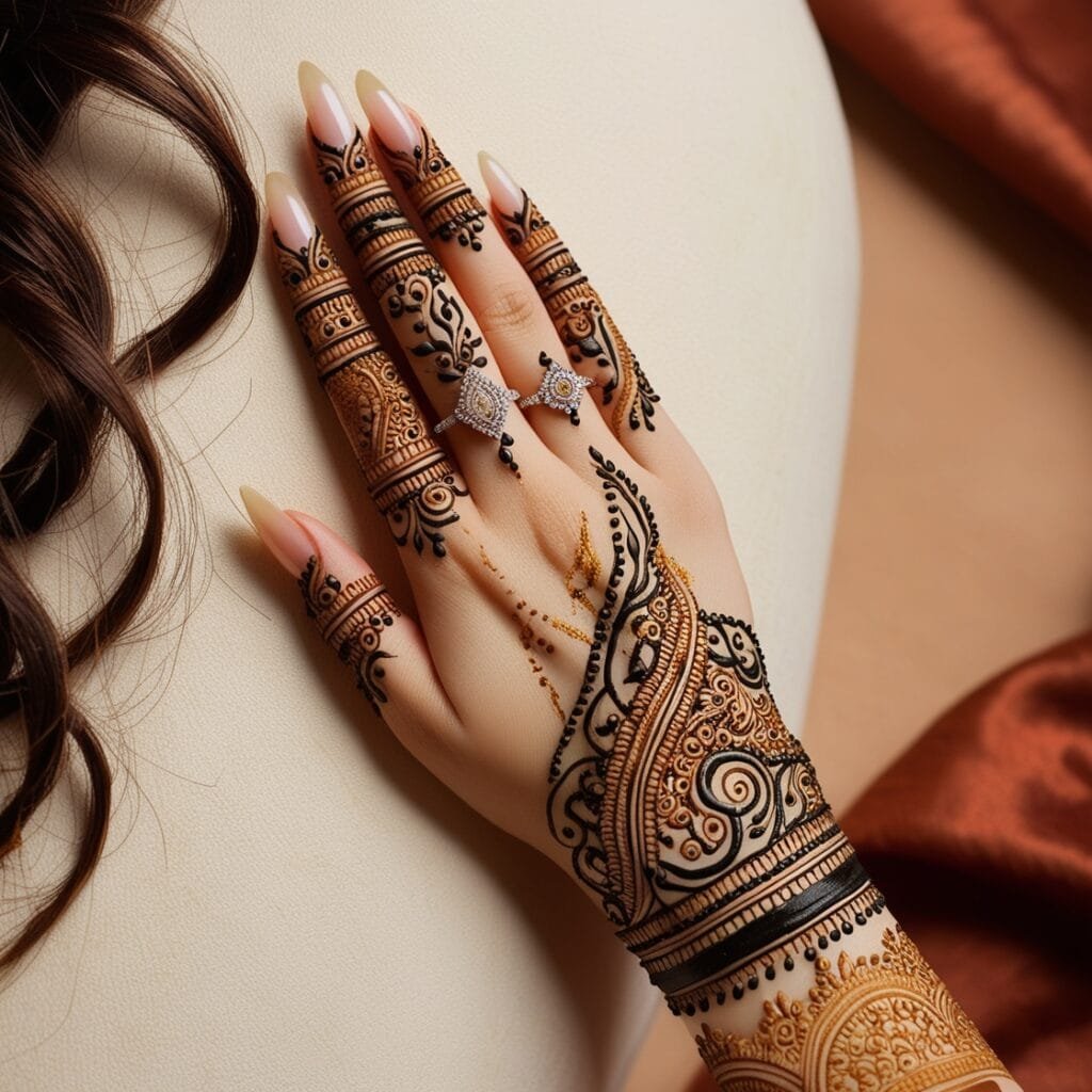 Create Mehndi Designs Using AI Tools | Show off Stylish Mehndi Designs Using Artificial Intellegence 15 AI Generated Mehndi Designs