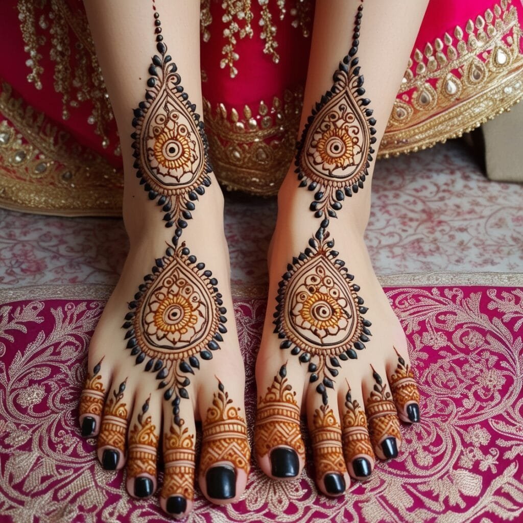 250+ Stunning Simple Mehndi Designs for Every Occasion | Simple Mehndi Designs 79 AI Generated Mehndi Designs