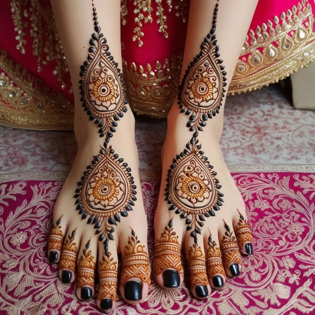 AI Generated Mehndi Designs