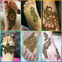 beautiful bunch of 6 foot mehndi design