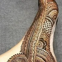 foot mehndi design