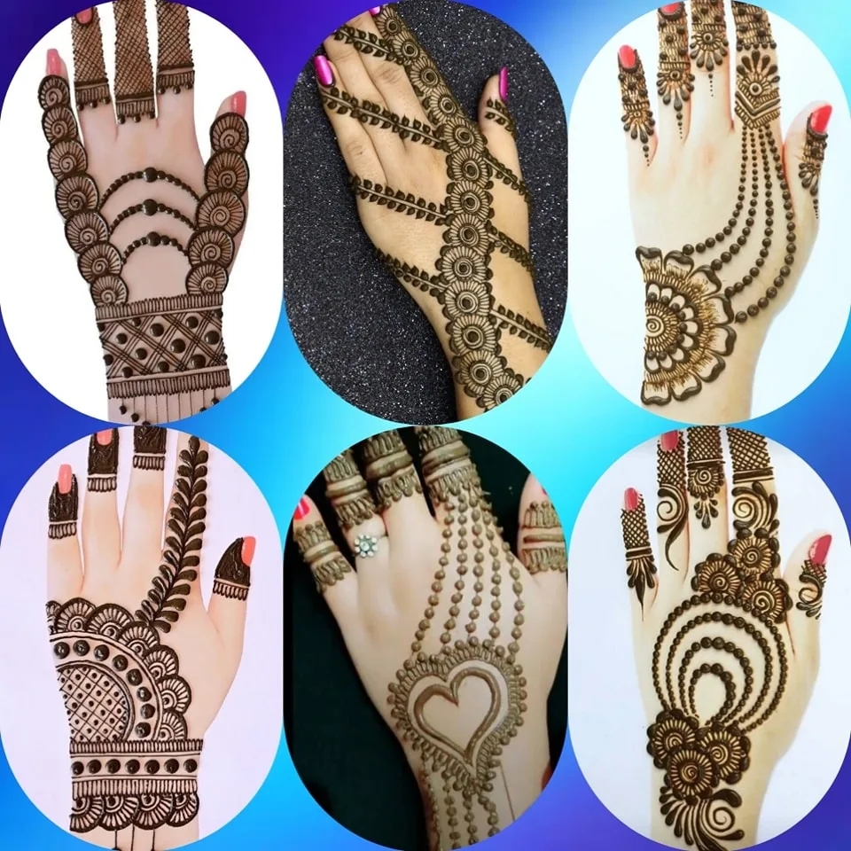 simple mehndi designs 202 Simple Mehndi Designs