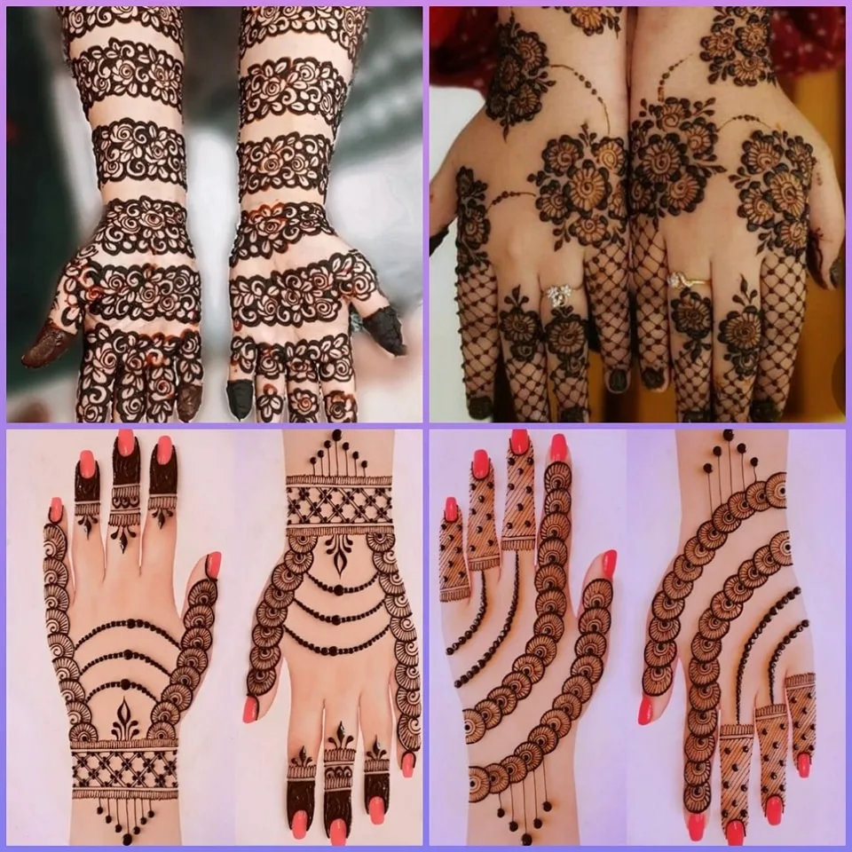 simple mehndi designs 206 Simple Mehndi Designs