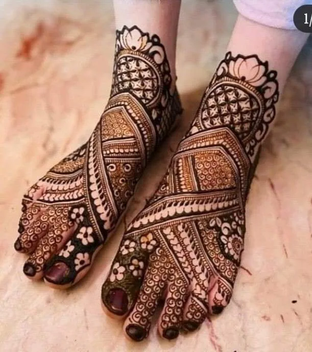 beautiful cone deisgn for foot